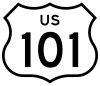 US highway 101 shield