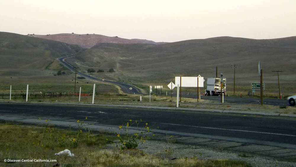 Looking east from the James Dean Memorial Junction