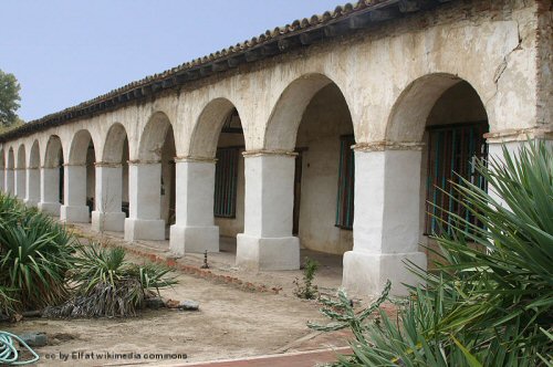 Mission San Miguel Collonade