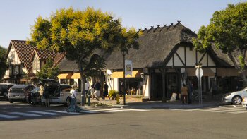 A thatched roof business in Solvang