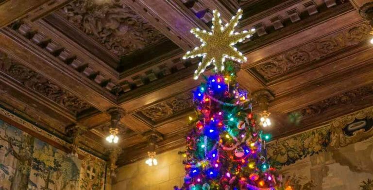 A Hearst Castle Christmas – A grand backdrop for decorating sure to stir up envy