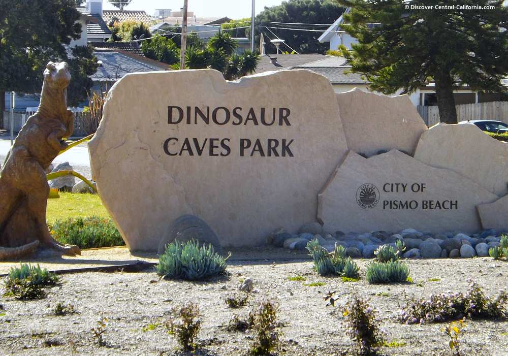 Dinosaur Caves Park main sign
