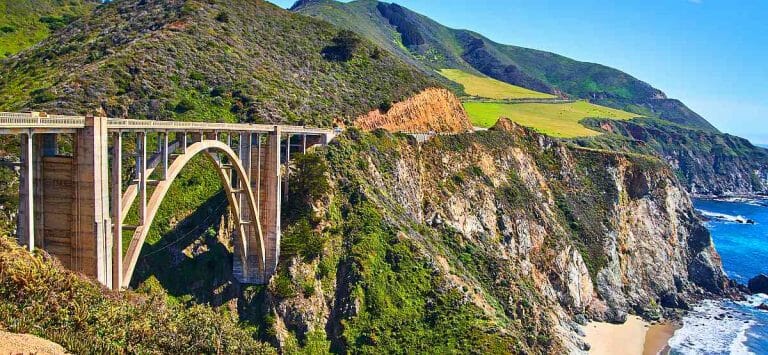 Bixby Bridge – The best known and most photographed of the Big Sur bridges