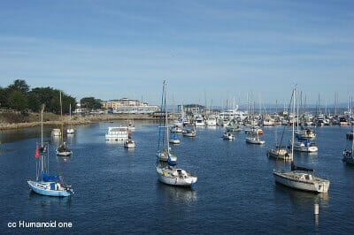 The harbor at Monterey 