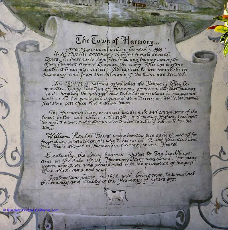 Town of Harmony history mural